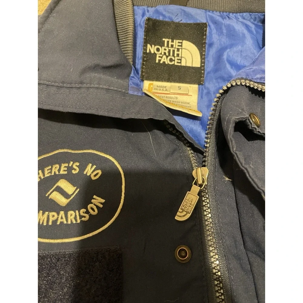 Vintage The North Face Vail Beaver Creek Ski Jacket SIZE Small MADE IN USA Blue